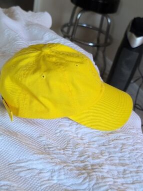 Bright Yellow Baseball Cap